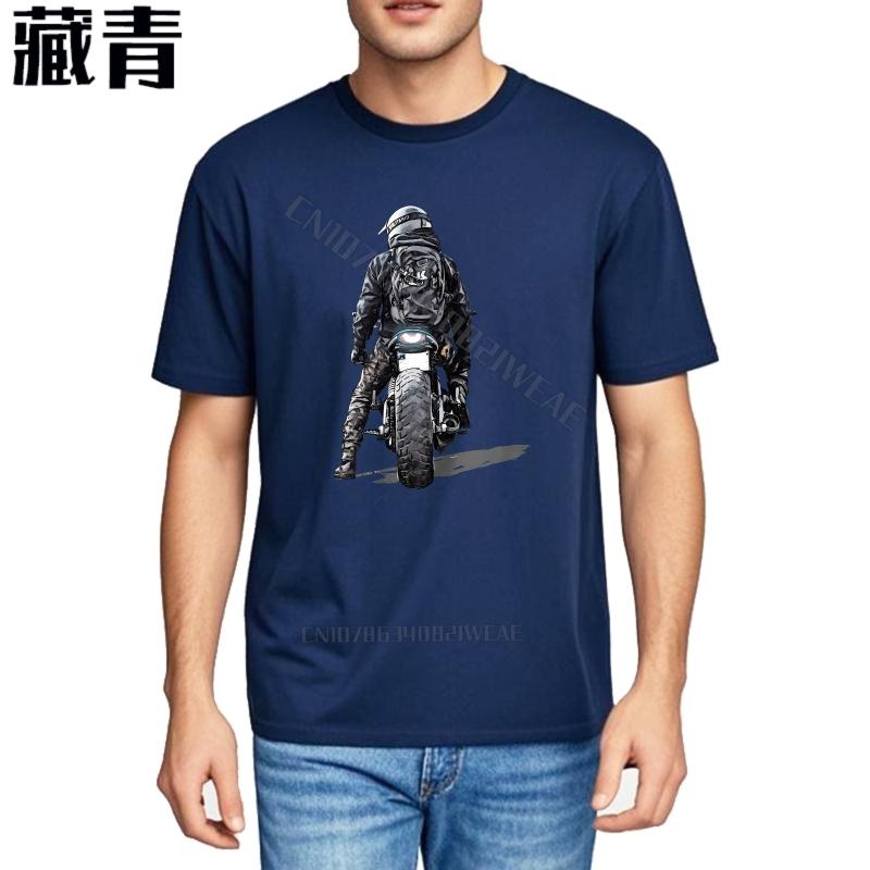 Unisex teeshirt Adult Vintage Tshirt Motorcycle Rider In Dark Night Comfortable Cheap Tshirt Anime Vintage Tshirt ONeck