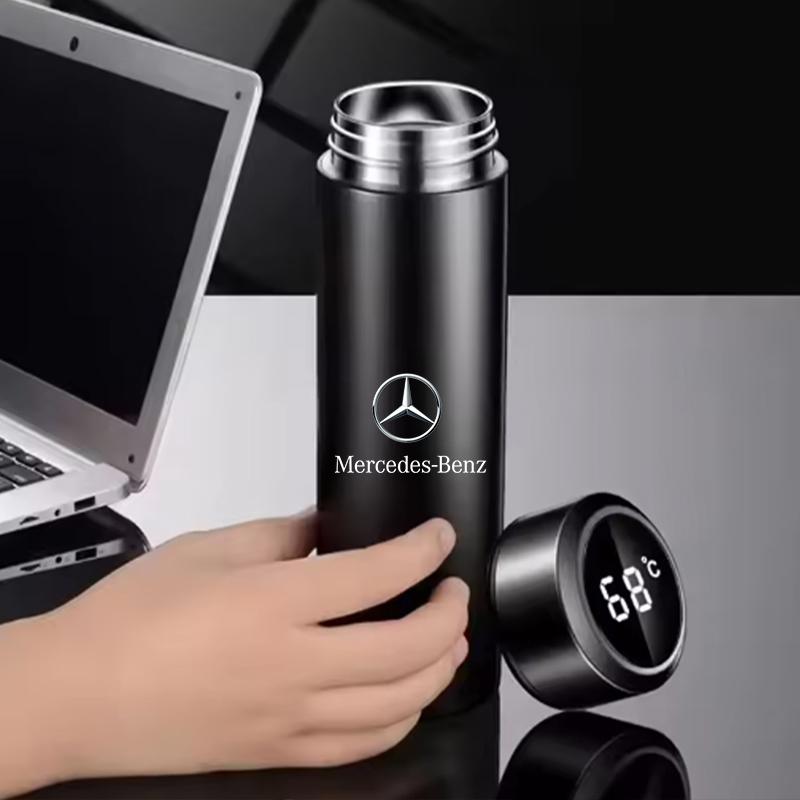 Car LED Intelligent Temperature Measurement Cup Thermos Bottle Give Gifts For Mercedes Benz W203 W204W205W210W211W212W221W222 CS1
