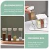 4 in 1 Seasoning Spices Box Double Hole Spices Container Set Seasoning Storage Box  Household