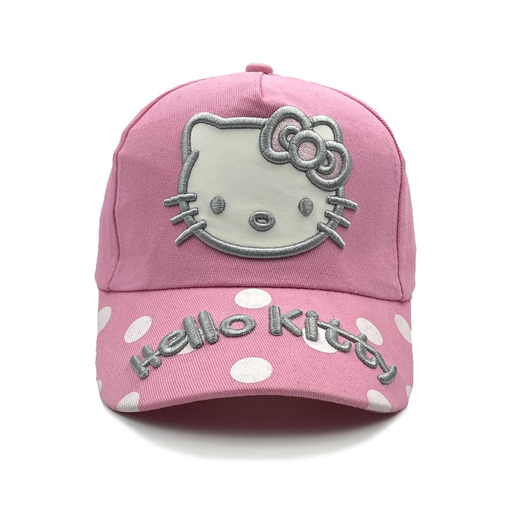 Embroidery Fashion Kids Cartoon Baseball Hat With Cotton Breathable