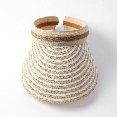 Summertime Striped Hat Vacation Summer Wanggol Sun Cap