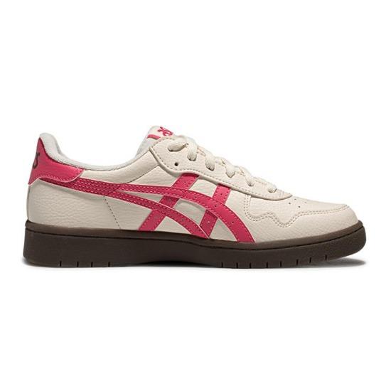 Asics Japan S Retro Sports Grip Durable Breathable Low Top Skate Shoes Unisex Skate Shoes Beige Red 1203B055-201