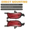 LED Rear Fog Lamp Brake Light Turn Signal Light Reflector Bumper Light For Mazda CX-3 CX3 2015-2020 1 Set Car