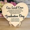 Graduation Wedding Memorial Sign Our Loved Ones Remembrance Memorial Sympathy Gift Wooden Plaque With Chairs