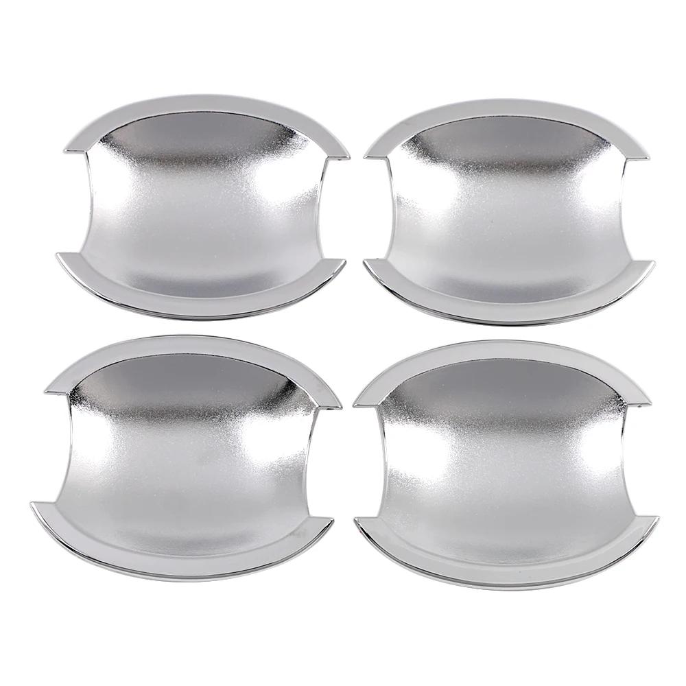 

For Nissan Tiida Versa Latio 2005-2011 Car Styling ABS Chrome Door Handle Cover Trim & Door Bowl Cover 2006 2007 2008 2009 2010 Door Bowl Cover