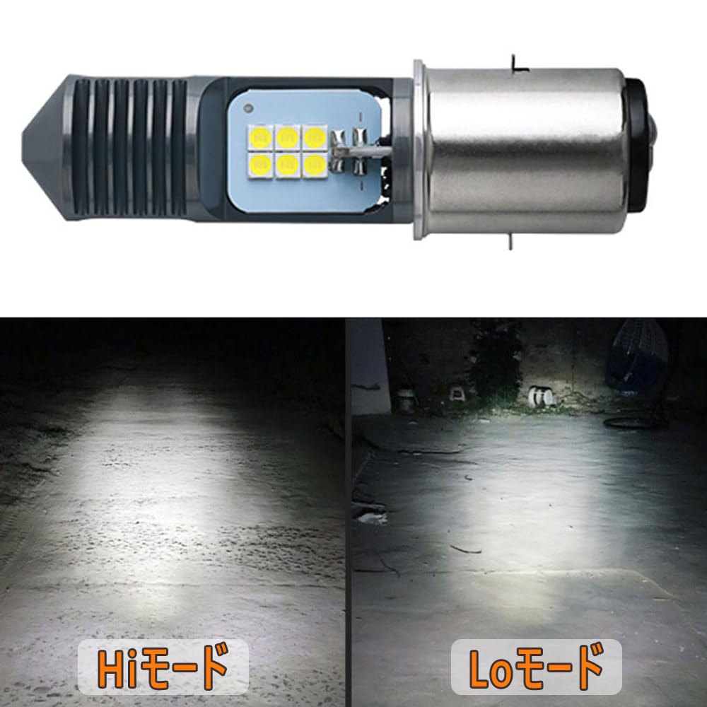 BA20D H4BS Motorcycle LED Headlight, HI/LO Switching, For Motorcycle Headlight,