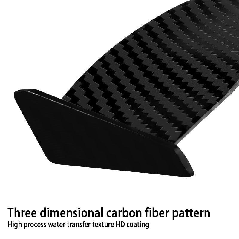 Car Rear Spoiler Mini Spoiler Wing Small Tail Emblem Sticker Decoration For Opel Insignia Astra Antara Meriva Zafira H G Corsa