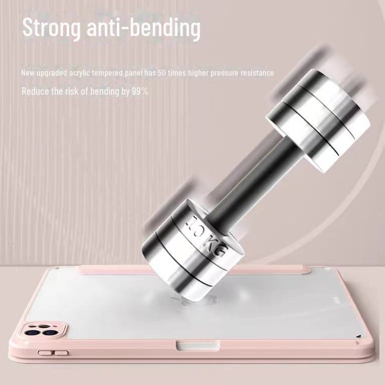 Transparent Acrylic iPad Pro 11 Case for iPad Air 4/5 - Anti-Fall Tablet Cover