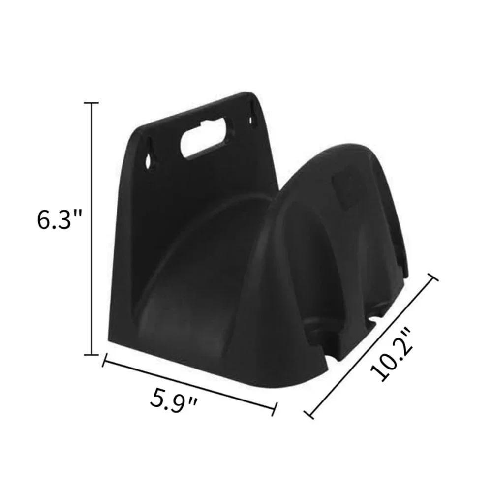 Garden Water Hose Holder, Wall Mount Hose Hanger, Heavy Duty Water Pipe Winding Fram, Hose Storage Organizer for Outdoor Yard