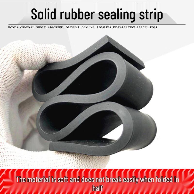 JNL Oil-Resistant Flat Solid Rubber Sealing Strip