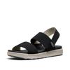 ELLE BACKSTRAP Sandals for Cm [KEEN] Women, BLACK, 23.0