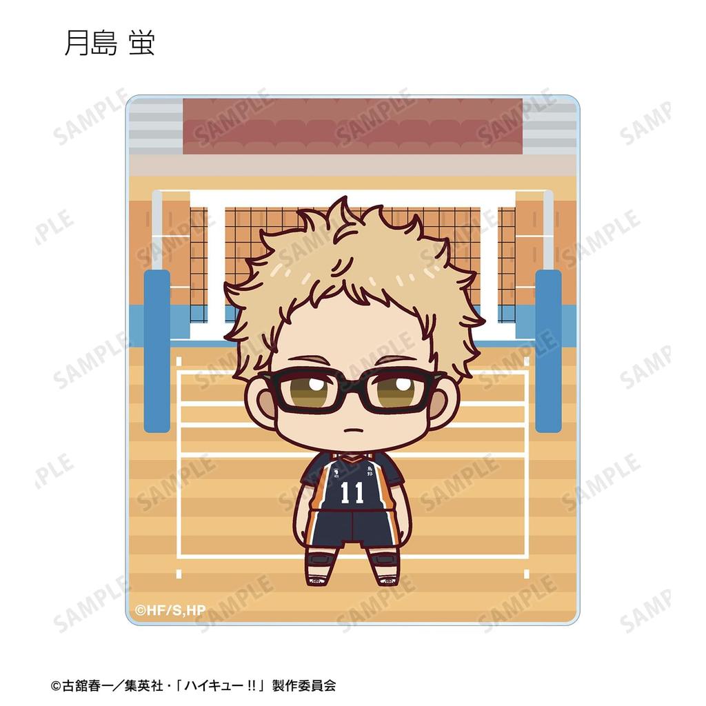 [Official] Haikyu!! Trading Chokonto! Acrylic Card ver.A (Unit/Box) [Complete Box/9 Packs] Colleize Official Merchandise Official License