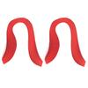 600 Stripes   Quilling Paper 3mm Width Pure Color Origami Paper Hand Craft(red)