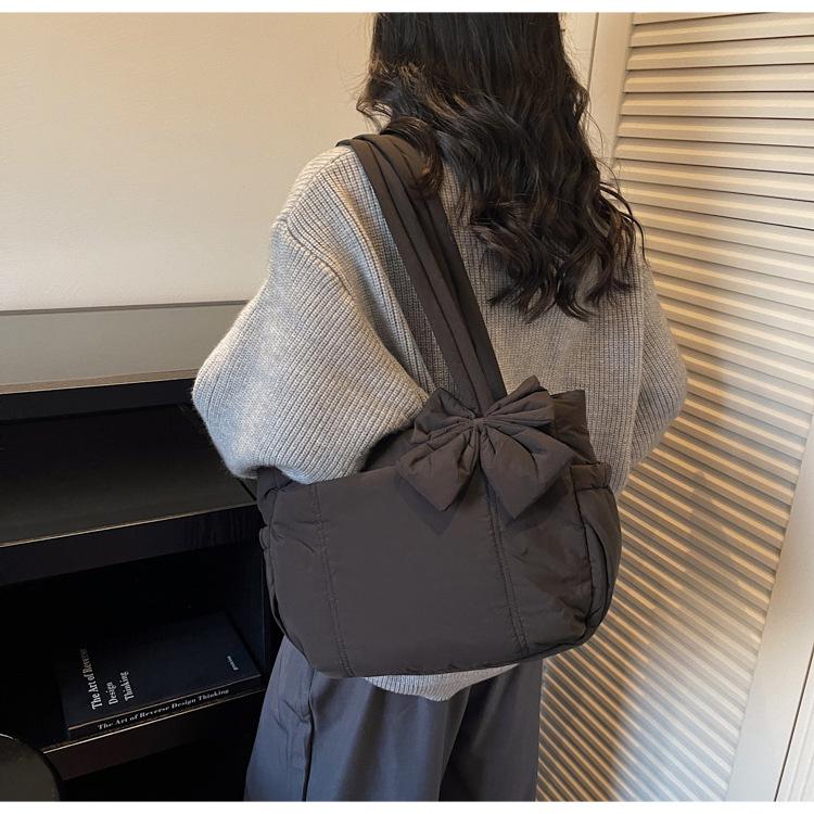 Ultra-light Cross-border Embroidered Plaid Yoga Tote Bag