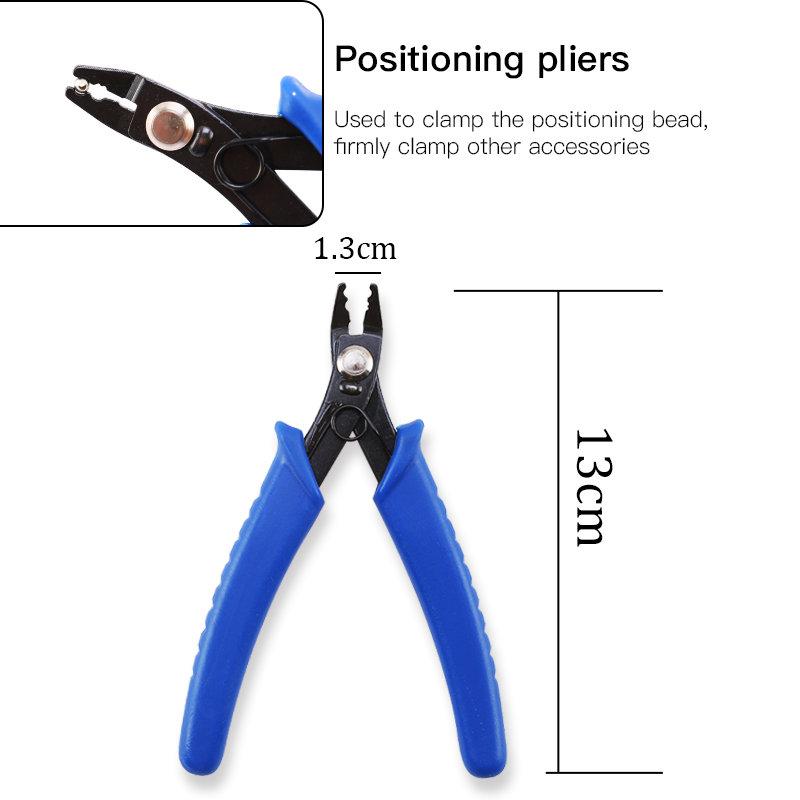 1Piece Jewelry Pliers Tools & Equipment Jewelry Making Handmade Tool Craft DIY Accessories Carbon Steel Nose Pliers Fixing