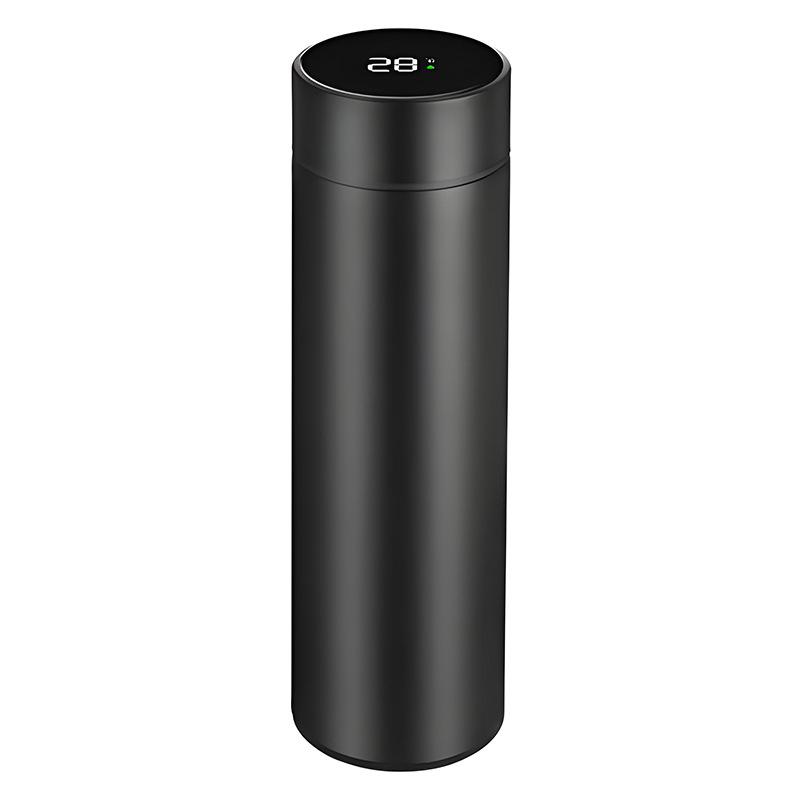 Custom Insulated Stainless Steel Cup with Logo, Engraved Lettering, Temperature Display - Ideal for Events and Souvenirs