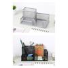 Multifunctional Pen Holder Creative Metal Iron Art Storage Pen Holder Student Stationery Desktop Office Storage Box