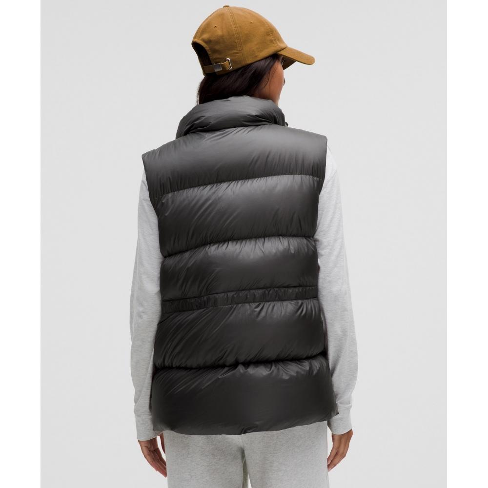 Lululemon Featherweight 900 Down Fill Puffer Vest Graphite Grey