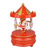 Carillon a giostra, decorazione per torta, regalo di compleanno per bambini, giocattoli, ornamento romantico per il desktop, decorazioni natalizie per la casa