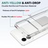 For Samsung Galaxy S26 Edge Clear Phone Case TPU+Acrylic Shockproof Phone Back Cover