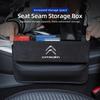 Autositz-Spalt-Aufbewahrungsbox Wildleder für Citroen C4 C3 C5 C1 C2 Berlingo Celysee Cactus Picasso Aircross Saxo Grand alc256