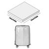 18-30inch Clear Suitcase Cover Protector Transparent Travel Luggage Protector PVC Waterproof Wheeled Suitcase Travel Accessories