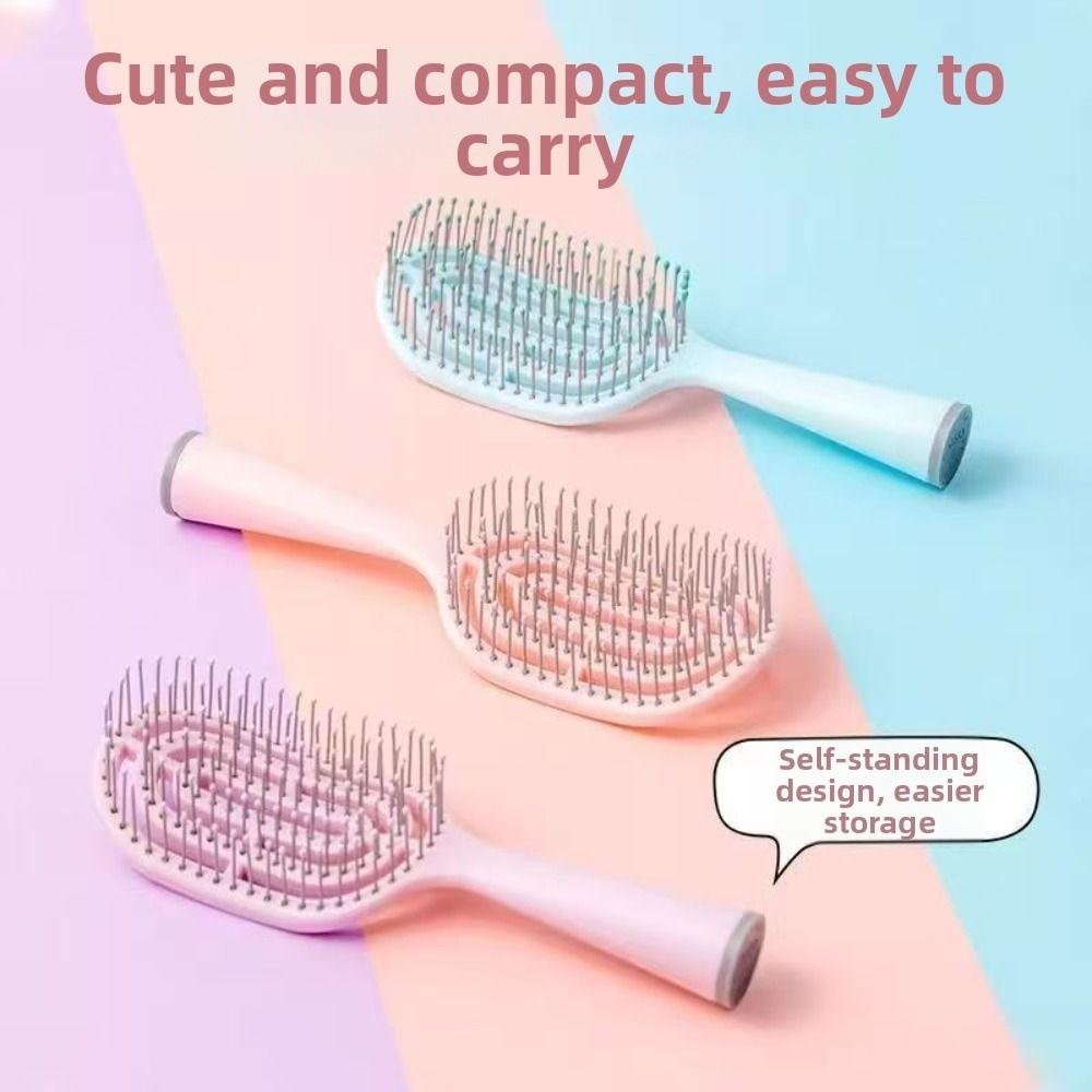 Anti-static Vented Hair Brush Thin Thick Curly Hair Styling Tool Hair Paddle Brush  for Women Girls