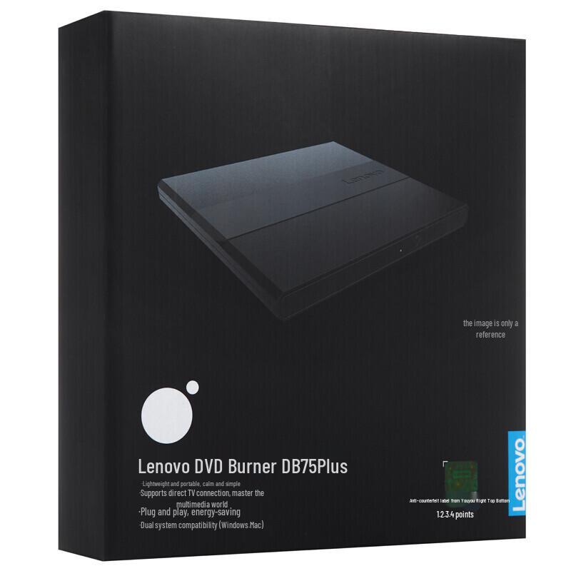 Lenovo DB75-Plus External USB 2.0 DVD Burner