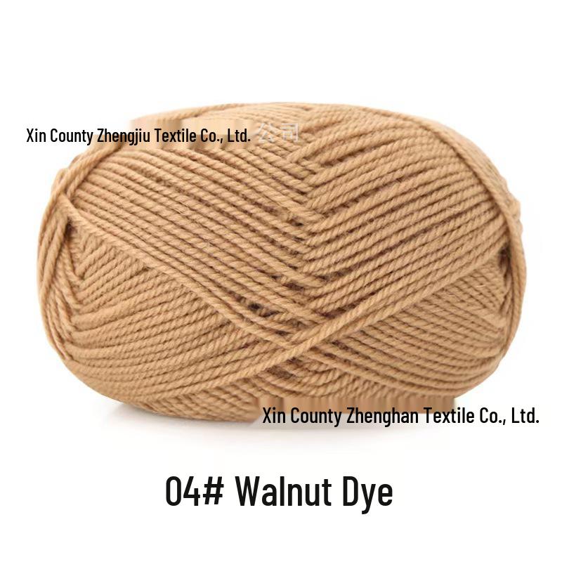 Snowy Velvet 3-Ply Medium Thick Yarn Kit: Knitting Needles, Scarf, Sweater, Baby Yarn, Crochet, DIY Material.