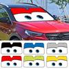 130x70 Cartoon Car Solar Protection Heated Windshield Sunshade Car Window Windscreen Cover Sun Shade Auto Sun Visor