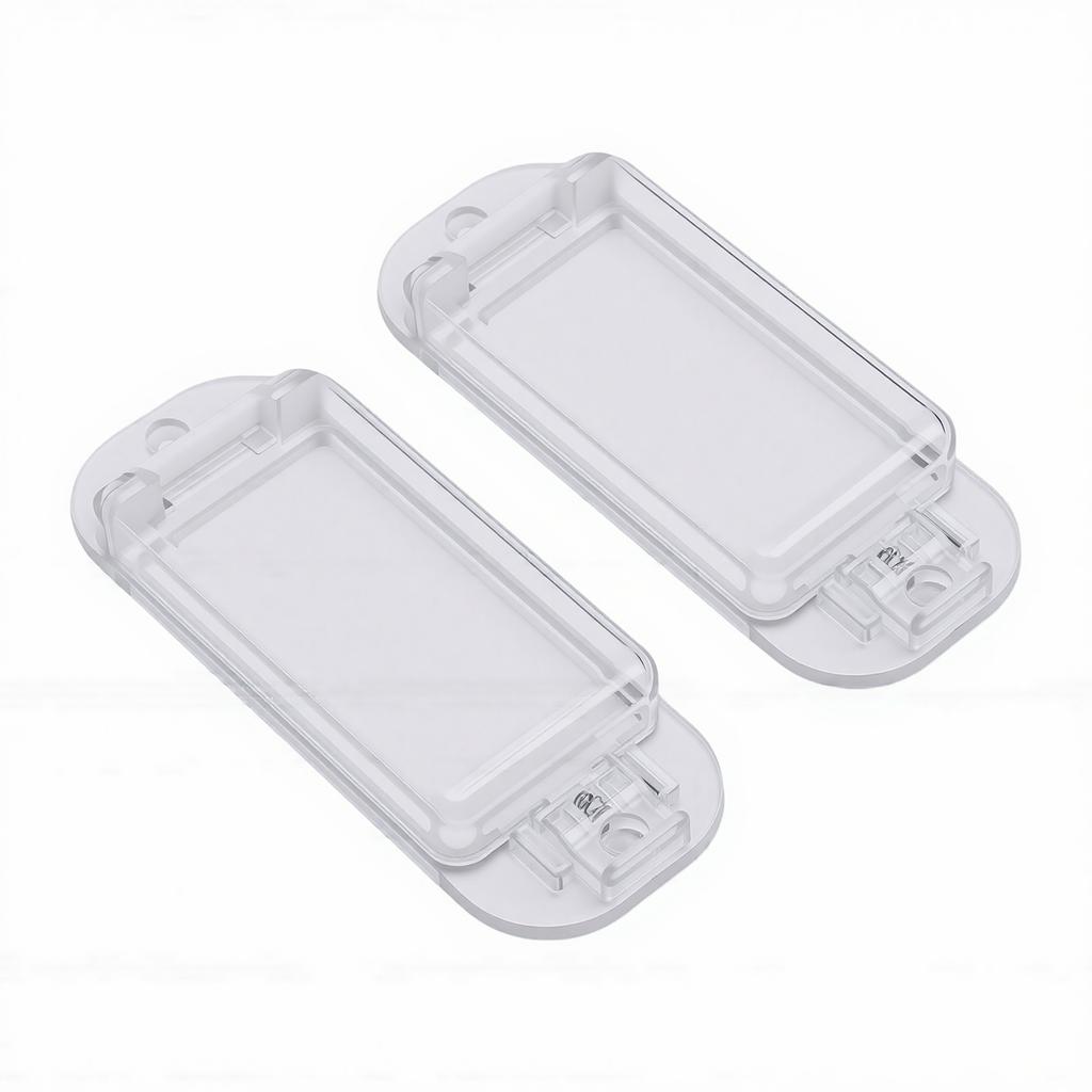 2PCS Light Switch Guard Cover Child Proof Wall Switch Cover with Wall Plate Screws Keeps Lights Or Switches From Being
