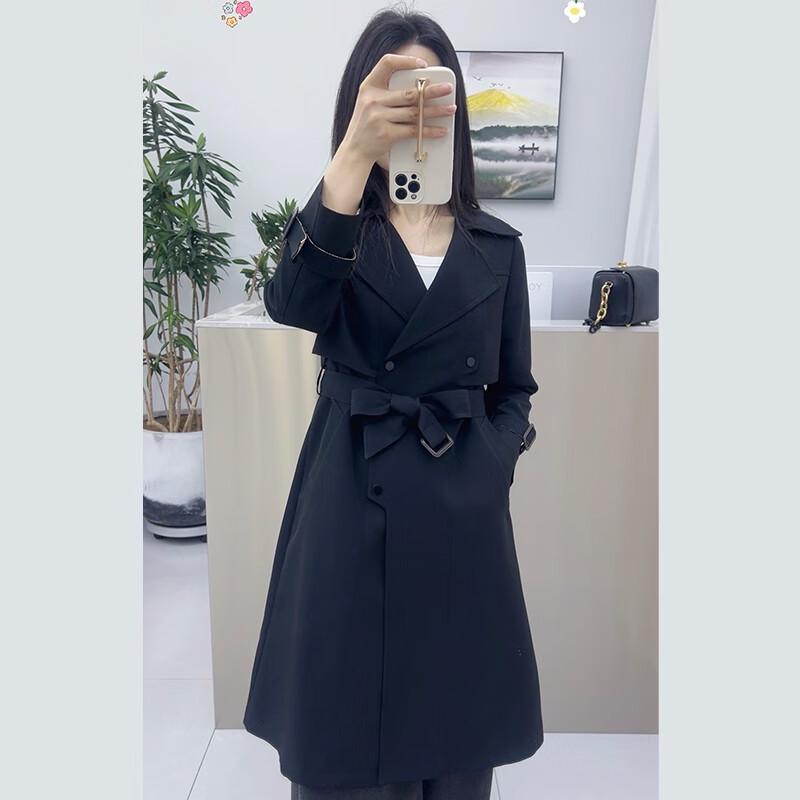 

Женский тренч средней длины Yiliteng XL