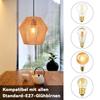 Lampe suspendue - NETTLIFE - Boho 150 cm E27 - Noir - Ø24 cm - Max 40W