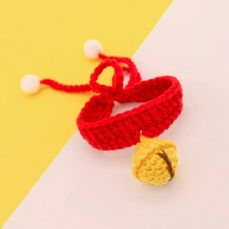 Neck Protective Collar Small Dog Collar Cat Necklace Winter Silent Bell Collar