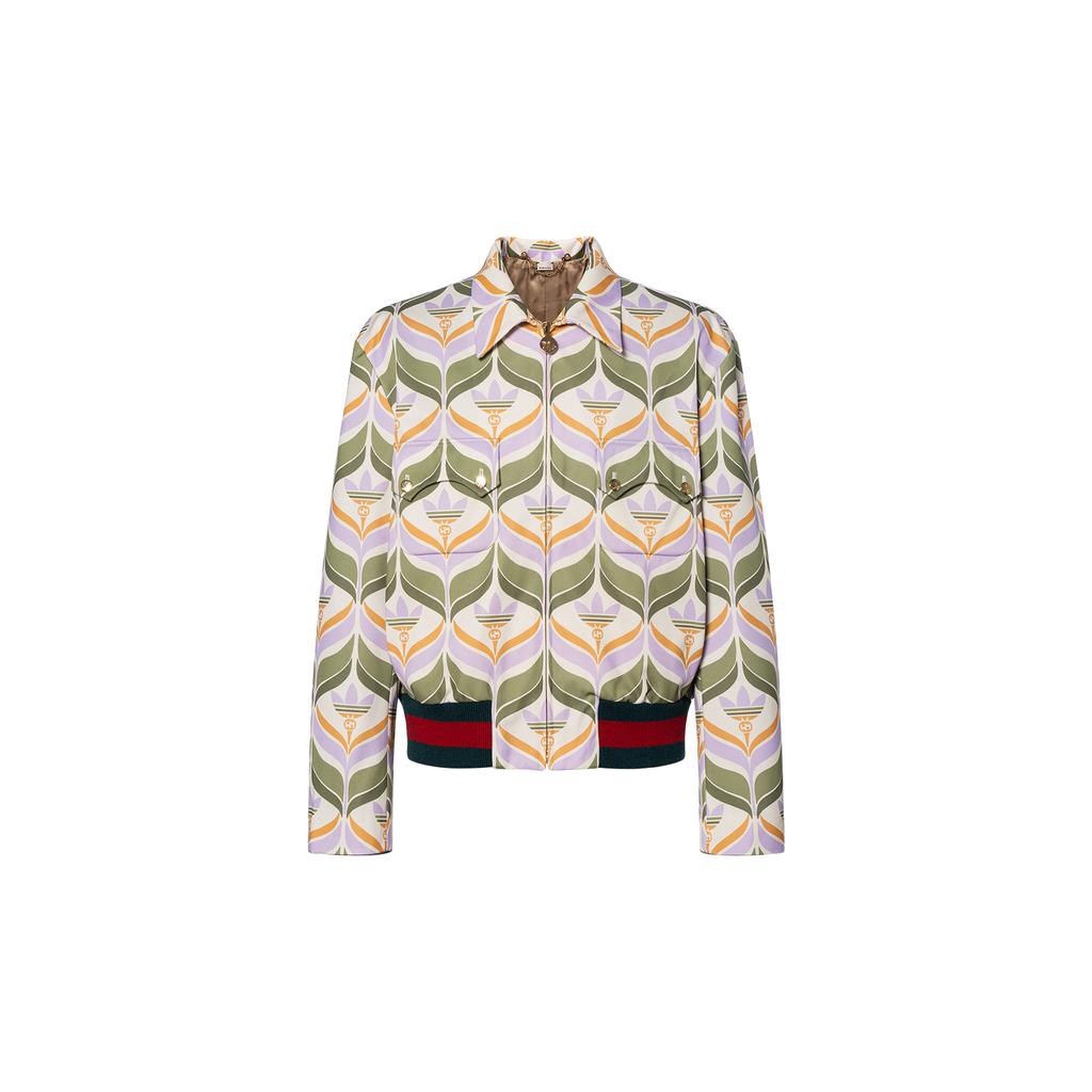 Gucci X Adidas Trefoil Print Jacket 691425-ZAJOU-3804