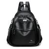 Backpack Women's Soft Leather Small Backpack Fashion Casual All-in-one Large Capacity Multi-layer Hand Bill Shoulder Crossbody Bag