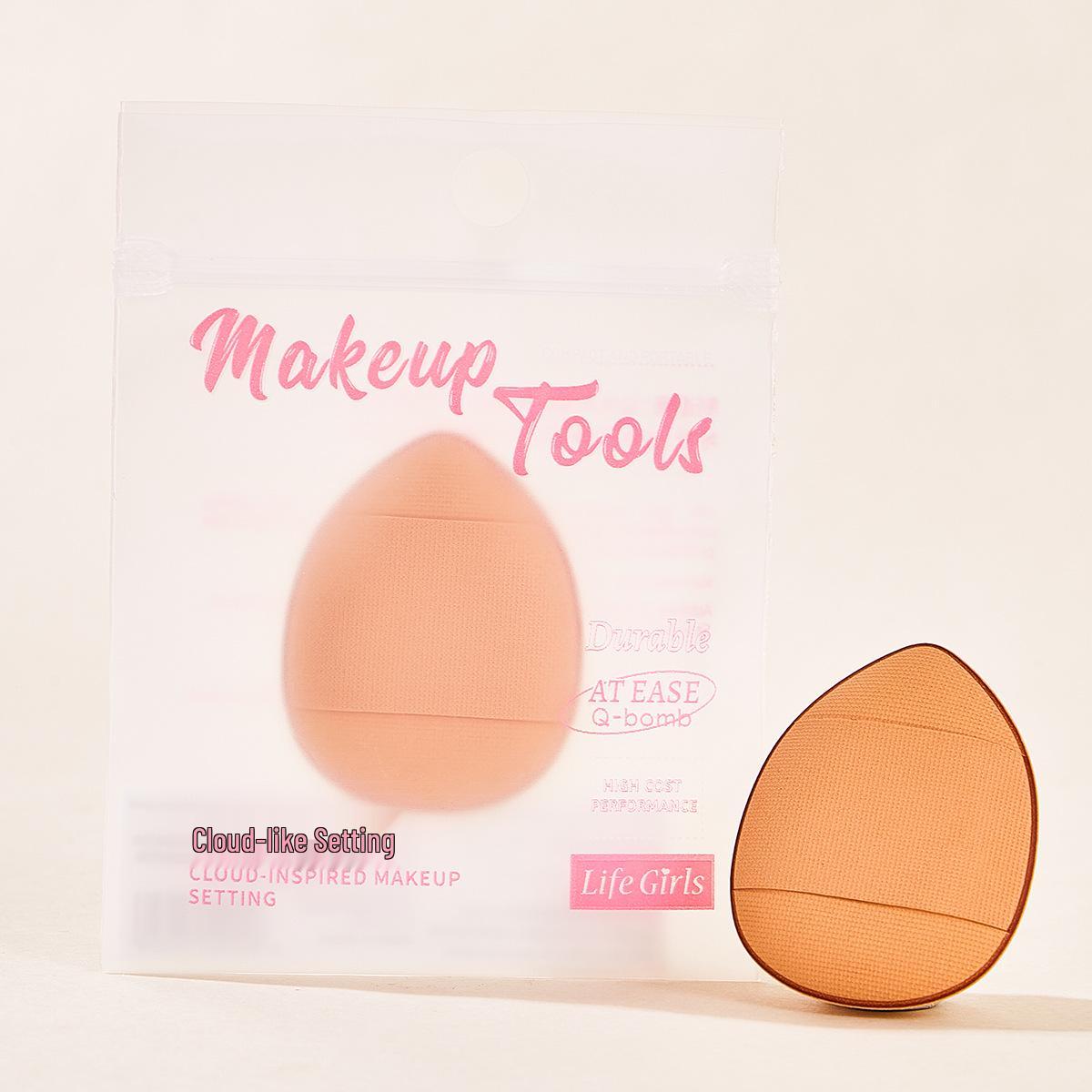 

Мини-кушон в форме сердца для макияжа консилером сухим и влажным способом