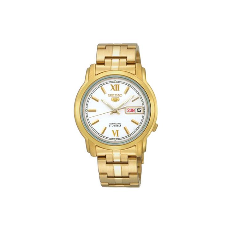 

SEIKO Automatic Mechanical Movement Stainless Steel Strap Watch Men s Watches White Dial SNKK84K1 White Dial