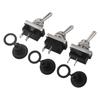 Electrical Toolkit Black, Silver Waterproof Switch 2 Position Electrical Switch Waterproof Switch Automotive Switch 12V Switch