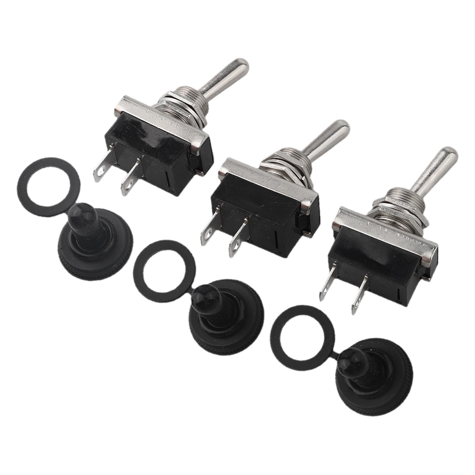 

Black, Silver Waterproof Switch 2 Position Electrical Switch Waterproof Switch Moisture Protection Easy Installation China Mainland