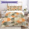 Simple Geometry Pattern Bedding uilt Set uilt Cover Pillowcase Home Decoration Birthday Gift (1 * duvet cover + 2 * pillowcase  without core)19