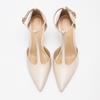 On Feet & In Love: Stylish T-Strap Pointed Toe Stilettos with Comfortable Buckle Closure