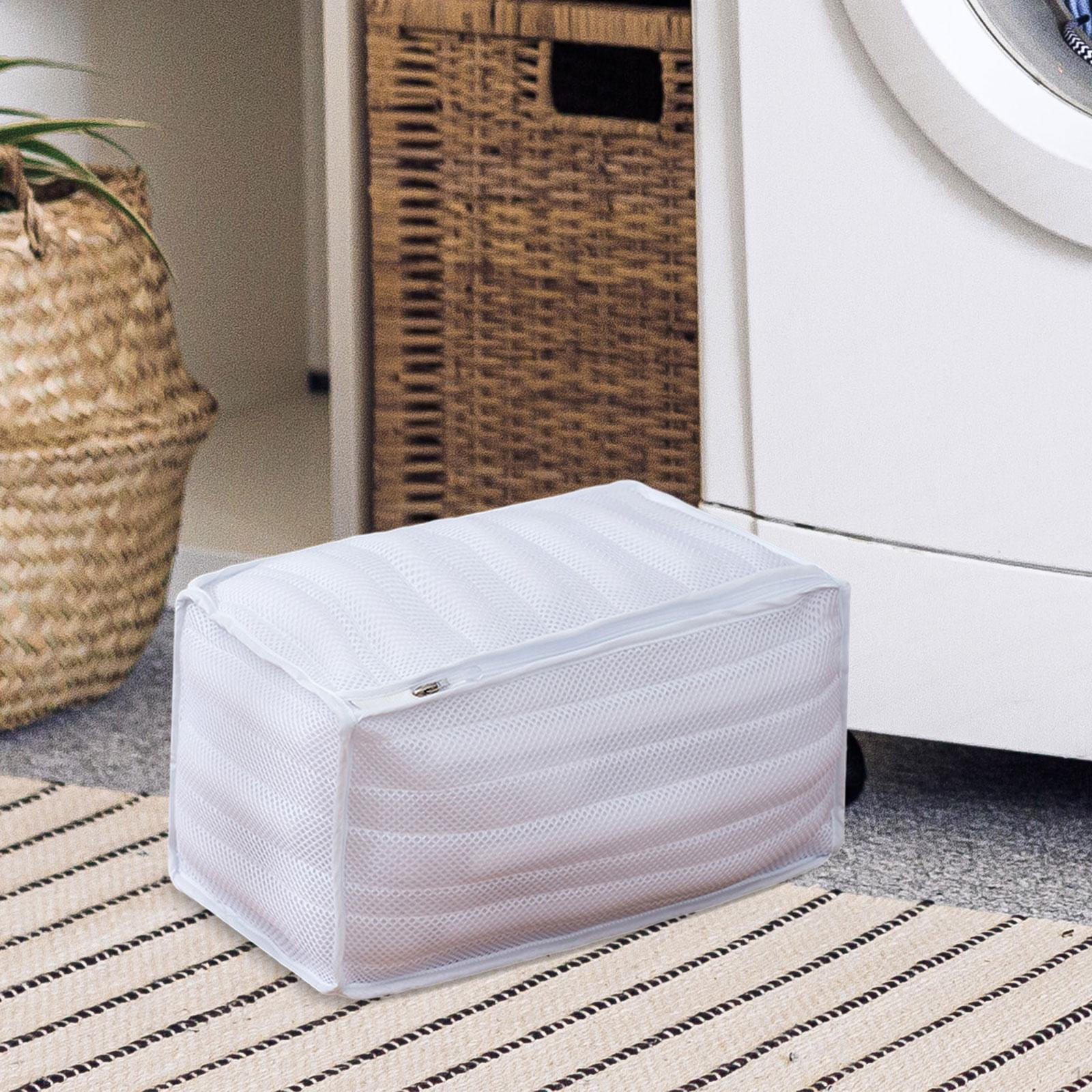 

Сетчатый мешок для ухода за спортивной обувью для организации стирки white