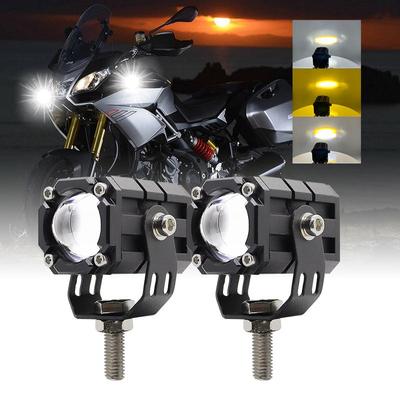 Motorcycle LED Headlight Spotlight Driving Lights Auxiliary Fog Light Led Lights For Motorcycle Super Bright Fog Lamp 12V Lens