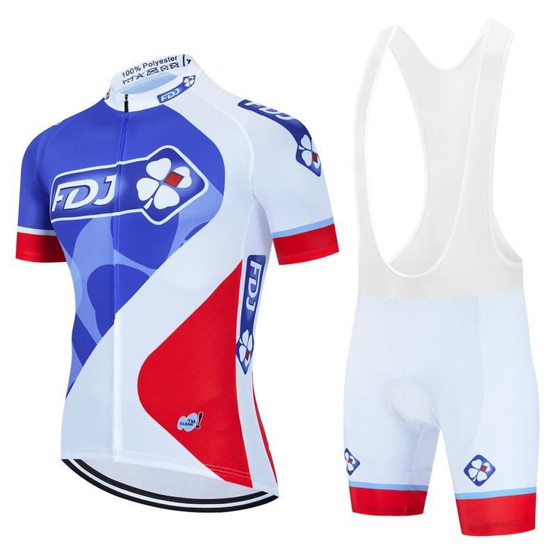 Unisex Cycling Jersey Shorts Set Quick-Dry Mountain Road Bike Apparel Breathable Performance Wear