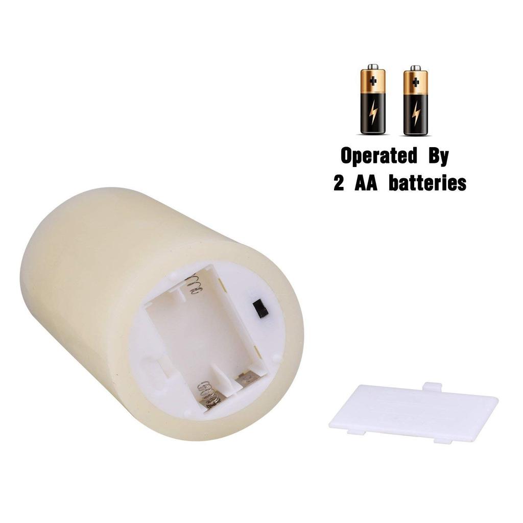 Wasin LED Candle Lights, Relaxing Party Candle Set (3 pieces), with Dedicated Remote Control