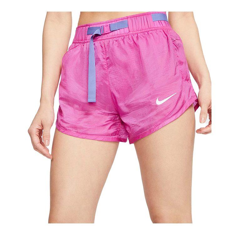 Nike Pantaloncini Casual da Donna Rosa Fiamma Moderati CJ2430-601