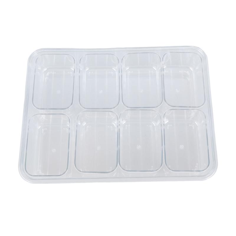 Clear Plastic Airtight Kitchen Organizers For Snacks Nut Candy Storage Container with Lid Set During Hiking Travel