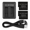Dual Port Slot AHDBT-501 Battery Charger for GoPro Hero 5 6 7 HERO5 Black Cam