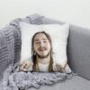 Singer P-Post Malone Rapper Pillow Case Soft Cushion Cases for Farmhouse Sofa Decor Home Decorations and Protector Pillow Case